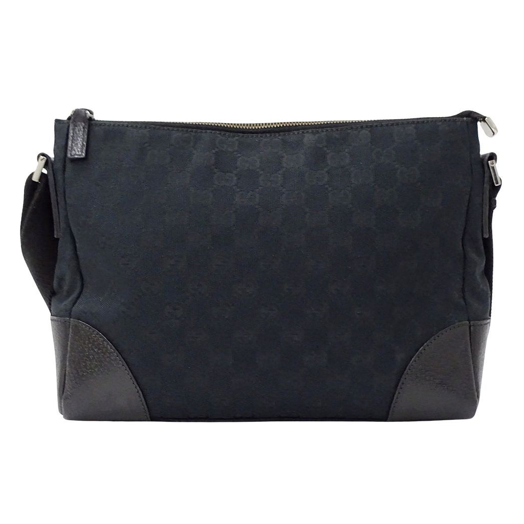 Gucci Shoulder Bag GG Canvas Black — view 2
