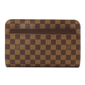 Louis Vuitton Damier Clutch Saint Brown