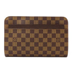 Louis Vuitton Damier Clutch Saint Brown