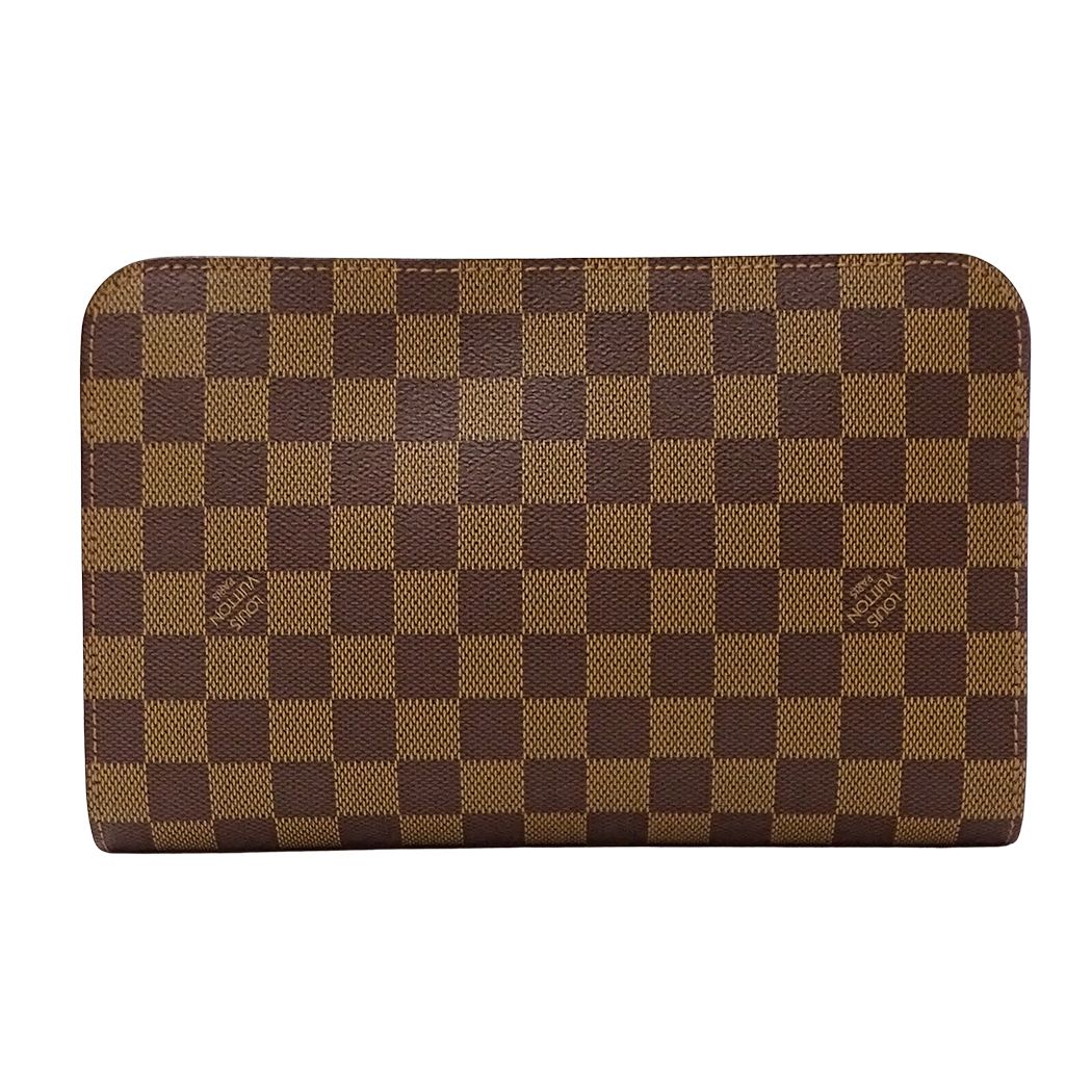 Louis Vuitton Damier Clutch Saint Brown — view 2