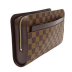 Louis Vuitton Damier Clutch Saint Brown — view 3