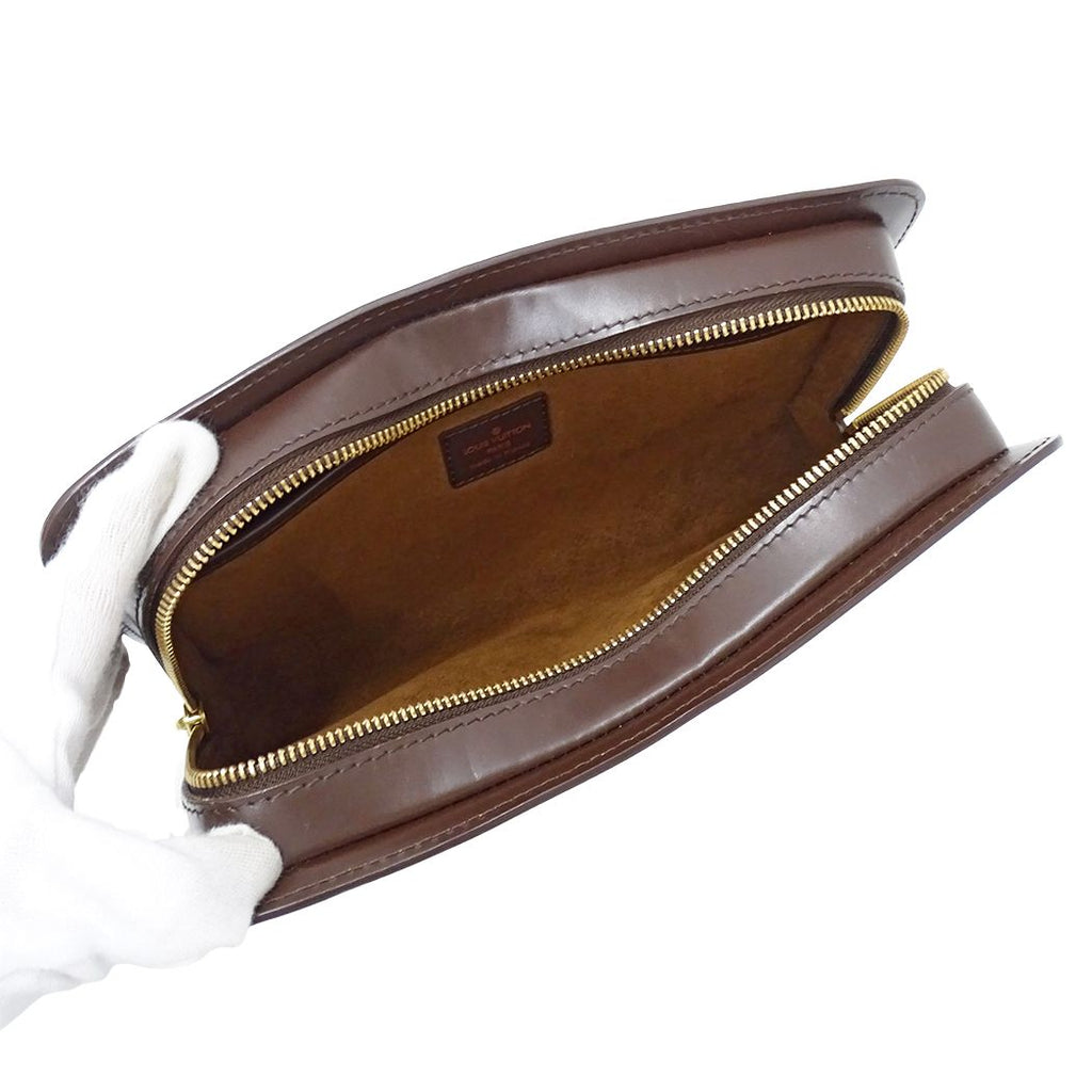 Louis Vuitton Damier Clutch Saint Brown — view 4
