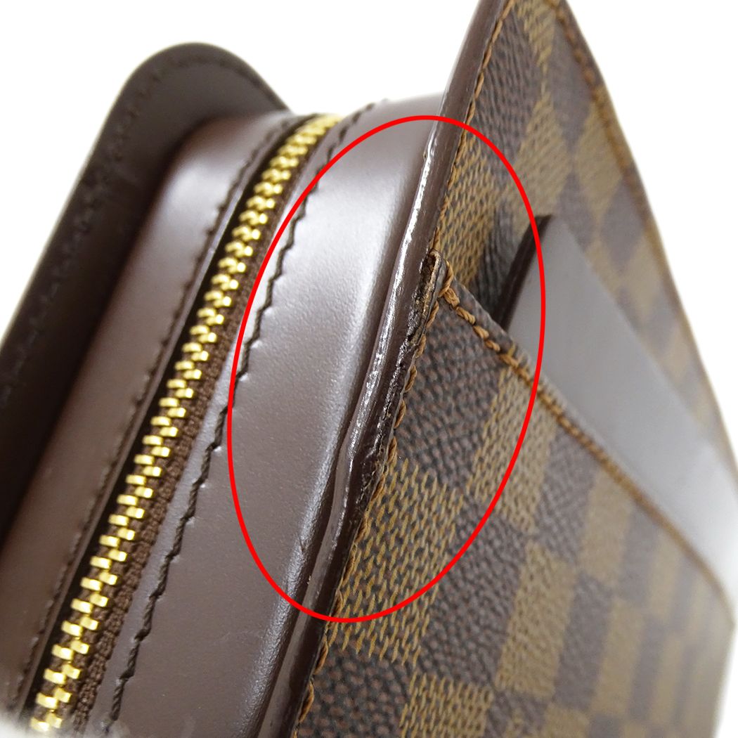 Louis Vuitton Damier Clutch Saint Brown — view 9