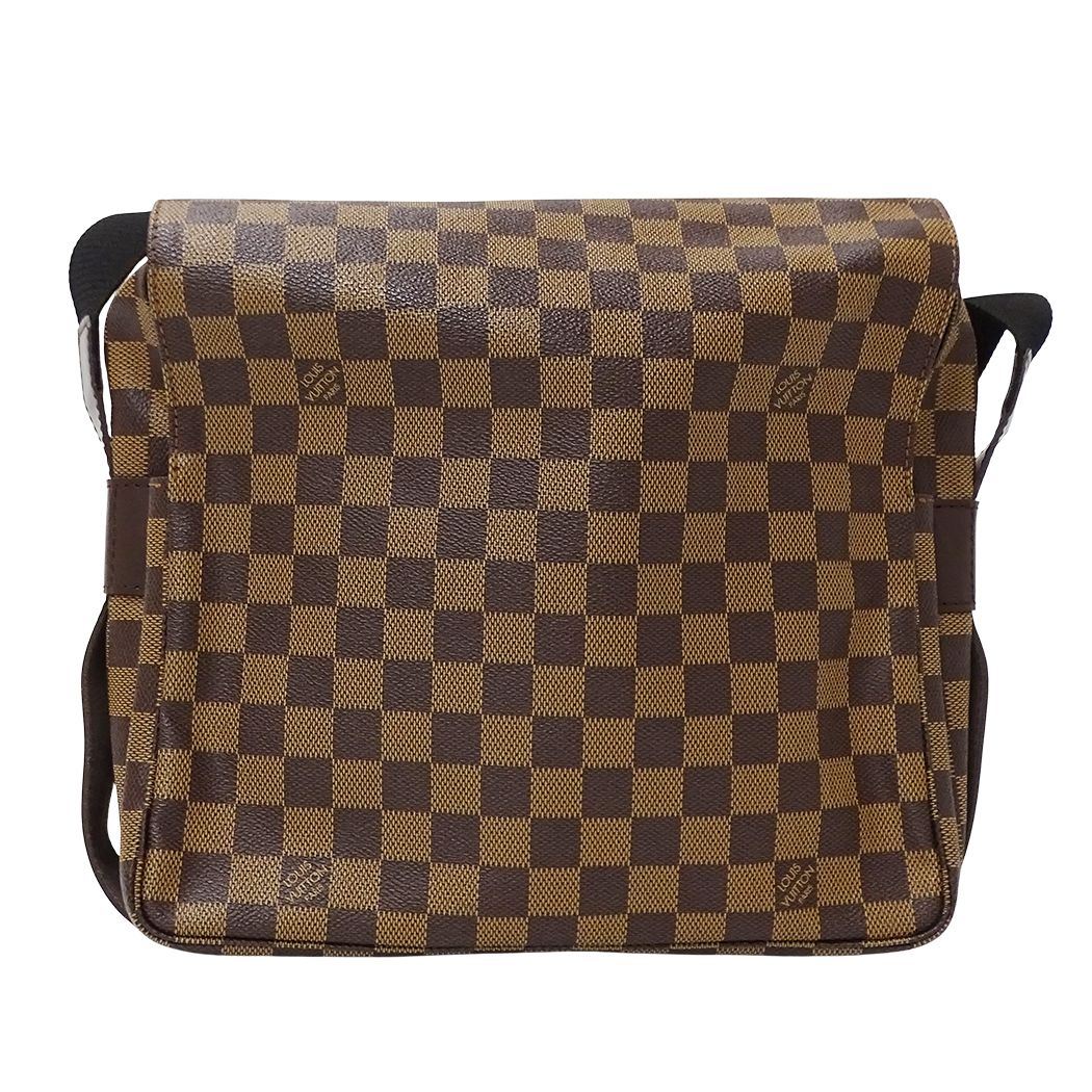 Louis Vuitton Damier Shoulder Bag Naviglio Brown — view 2