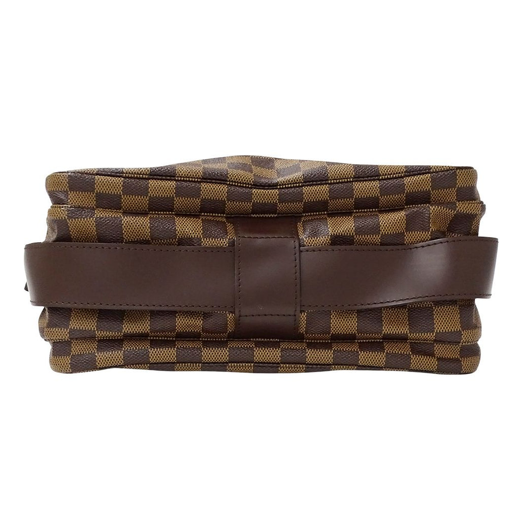 Louis Vuitton Damier Shoulder Bag Naviglio Brown — view 3