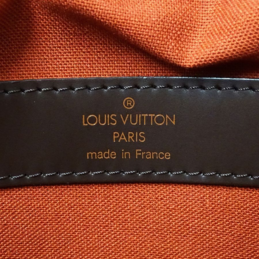 Louis Vuitton Damier Shoulder Bag Naviglio Brown — view 6