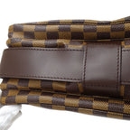 Louis Vuitton Damier Shoulder Bag Naviglio Brown — view 7