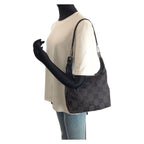 Gucci Bo Big GG Black Silver Canvas Shoulder — view 7