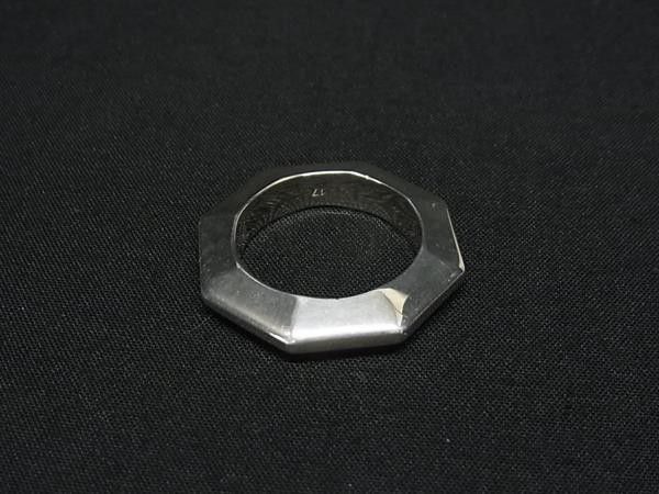 Bottega Veneta Ring Octagon Silver — view 2