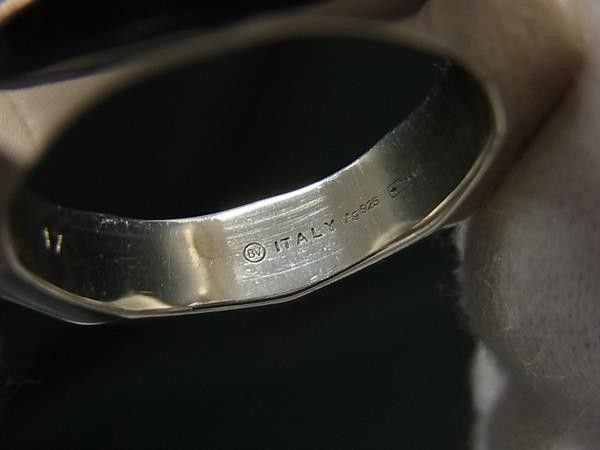Bottega Veneta Ring Octagon Silver — view 4