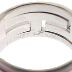 Hermes Move Ash Ring 925 Sterling Silver Pink 51 — view 7