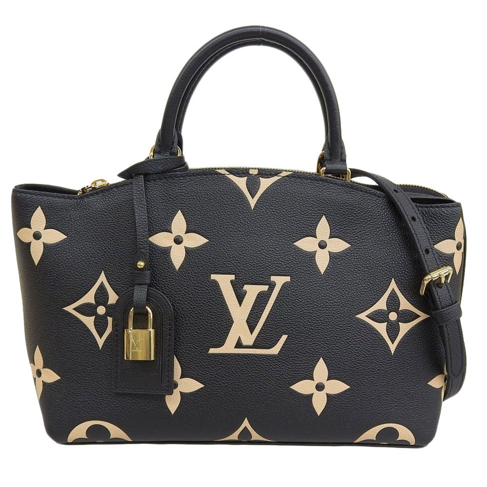 Louis Vuitton Bicolor Monogram Empreinte Petit Palais PM Shoulder Bag