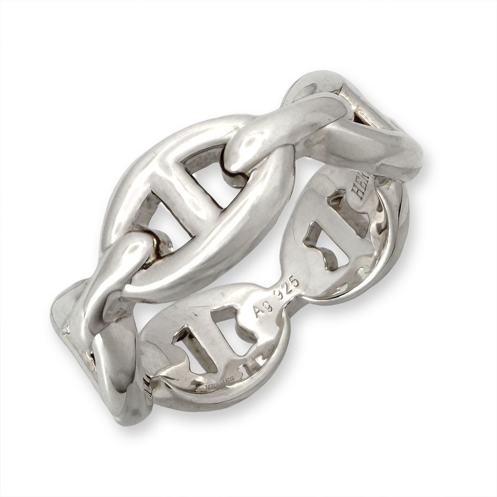 Hermes Chaine D'ancre Ring