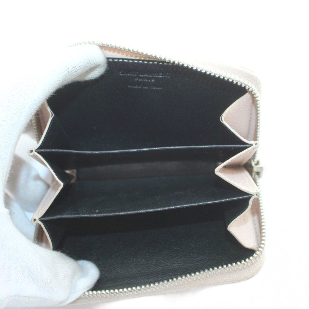 Saint Laurent Paris Coin Purse Zip Around Leather Pink — view 5