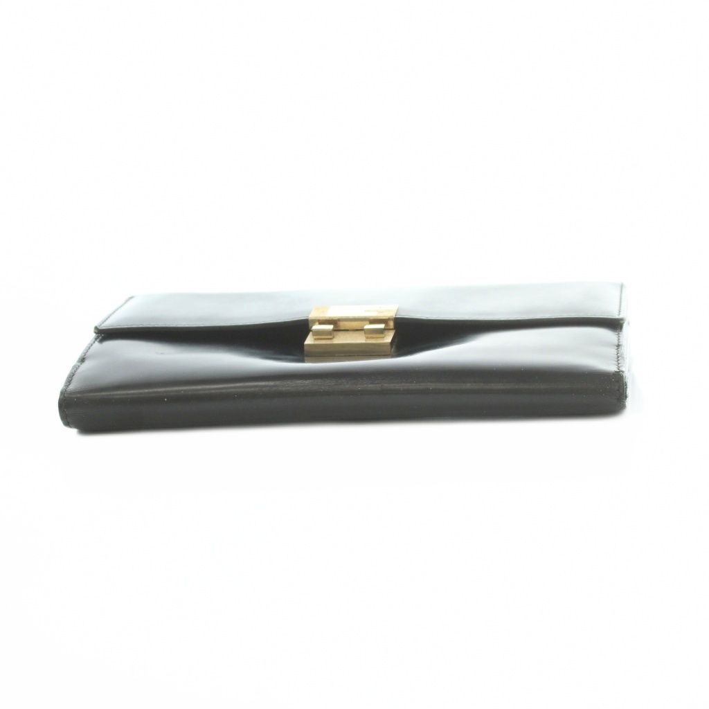 Gucci Wallet Bifold Coin Purse Leather Black — view 4
