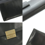 Gucci Wallet Bifold Coin Purse Leather Black — view 8