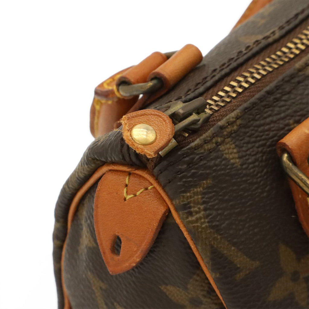 Louis Vuitton Monogram Mini Speedy Mini Bag Pouch Case — view 5