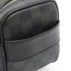 Louis Vuitton Damier Graphite Toilet Pouch Travel Clutch Handbag — view 4