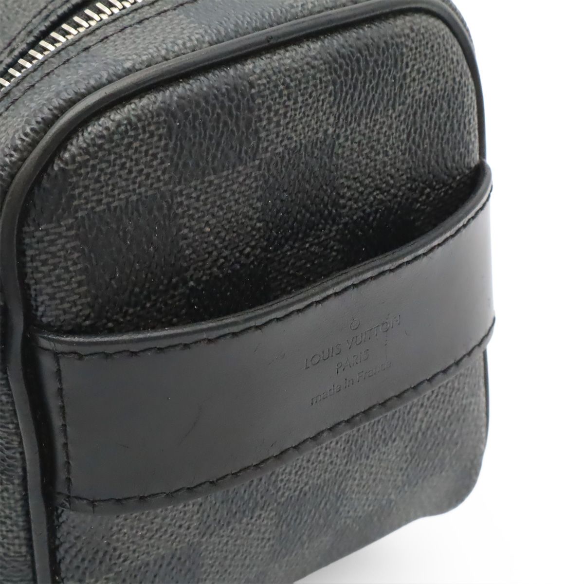 Louis Vuitton Damier Graphite Toilet Pouch Travel Clutch Handbag — view 4