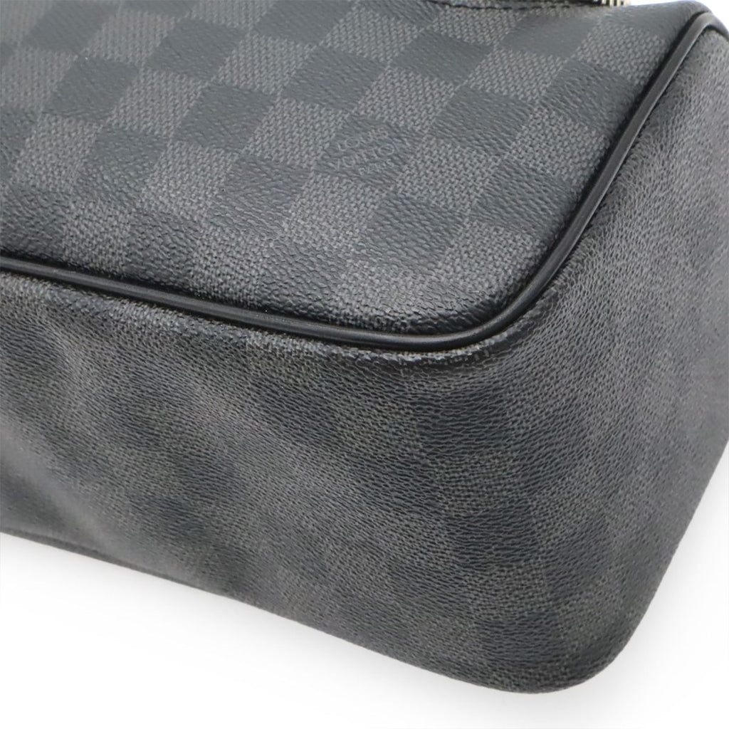 Louis Vuitton Damier Graphite Toilet Pouch Travel Clutch Handbag — view 3