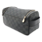 Louis Vuitton Damier Graphite Toilet Pouch Travel Clutch Handbag — view 2