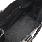 Bottega Veneta Marco Polo Tote Bag Leather Black Dark Brown — view 5