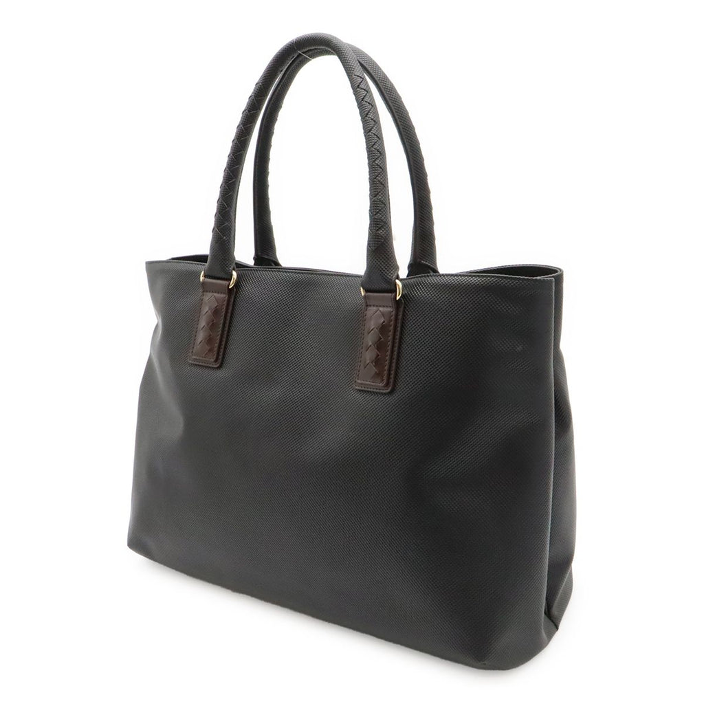 Bottega Veneta Marco Polo Tote Bag Leather Black Dark Brown — view 2