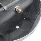 Hermes Herbag a Dos PM Backpack 2-Way Handbag Toile Officier Leather Black — view 7