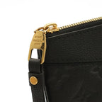 Louis Vuitton Monogram Empreinte Daily Pouch Clutch Leather Noir Black — view 4
