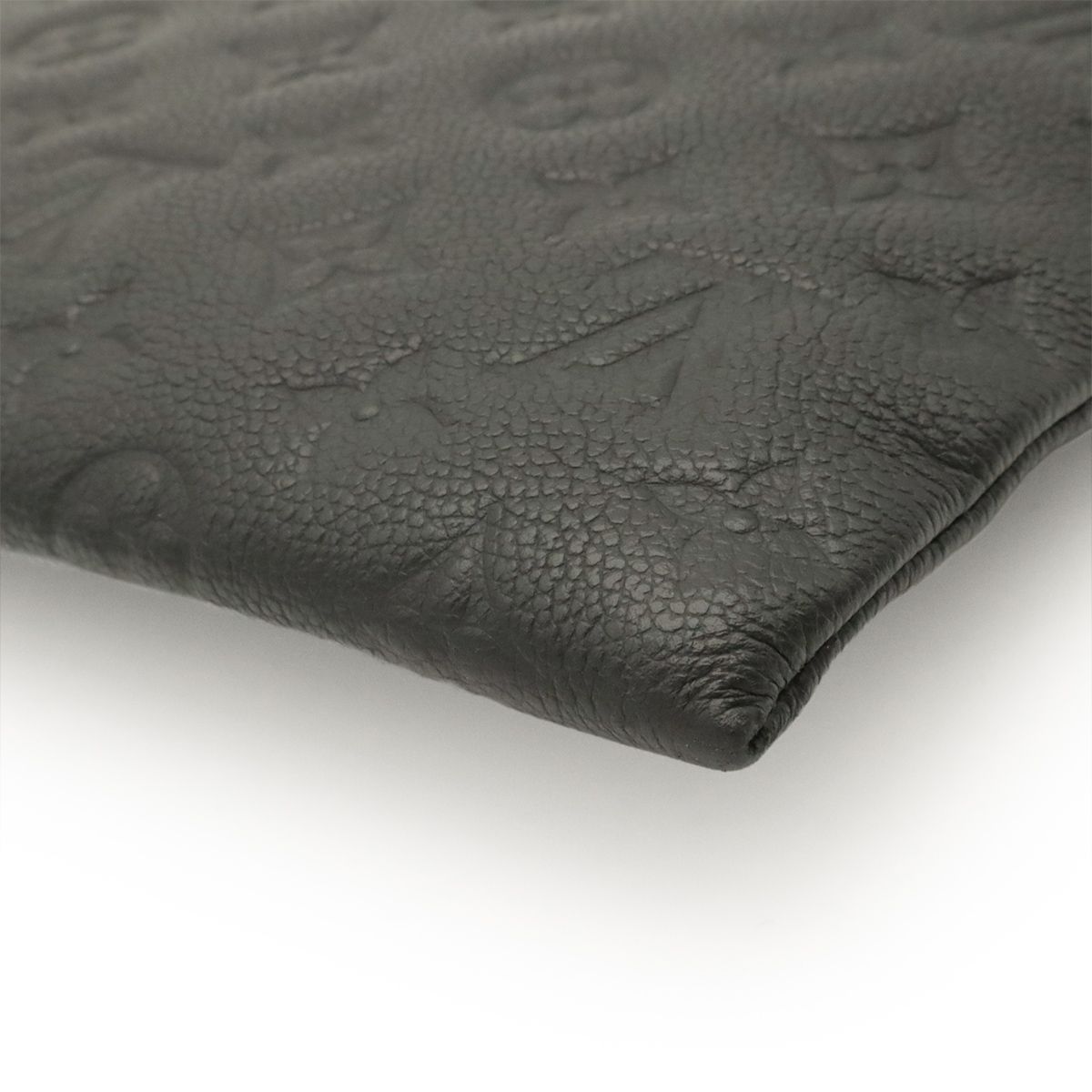 Louis Vuitton Monogram Empreinte Daily Pouch Clutch Leather Noir Black — view 3