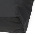 Prada Tote Shoulder Bag Nylon Leather Nero Black Gold — view 3