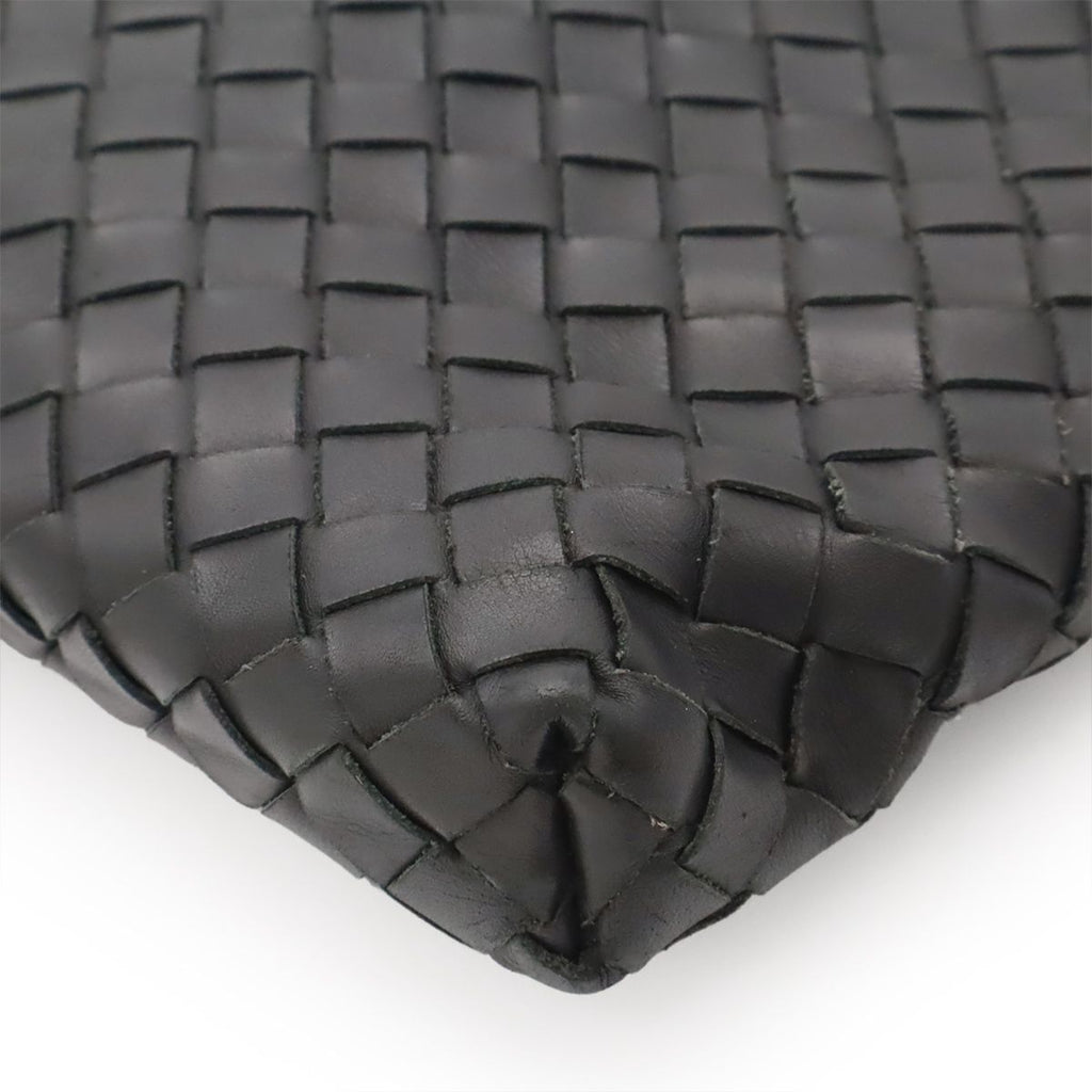 Bottega Veneta Intrecciato Shoulder Bag Crossbody Black — view 3
