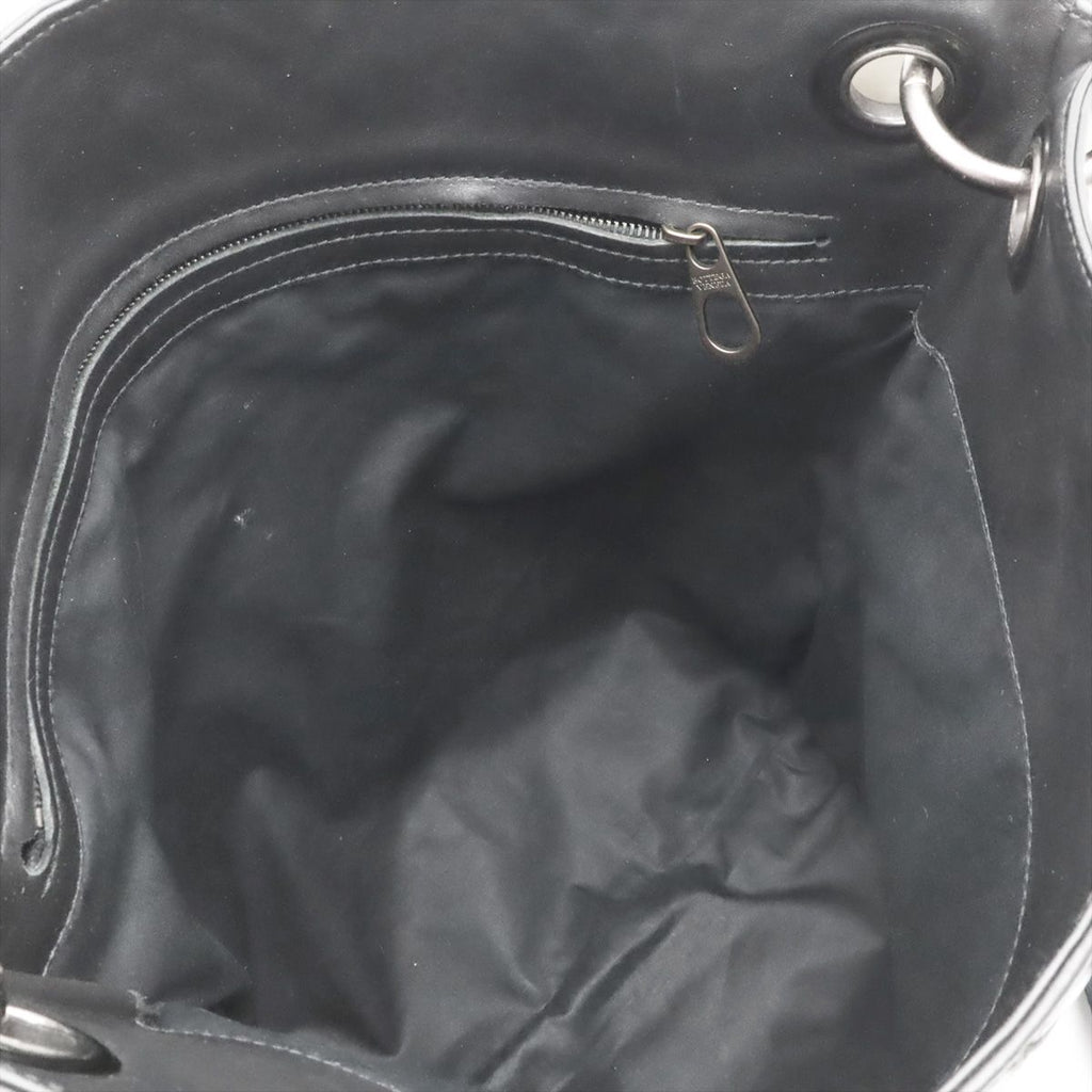 Bottega Veneta Intrecciato Shoulder Bag Crossbody Black — view 6