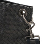 Bottega Veneta Intrecciato Shoulder Bag Crossbody Black — view 4