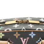 Louis Vuitton Monogram Multicolor Tourville Handbag Noir Black Gold — view 5