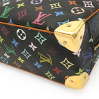 Louis Vuitton Monogram Multicolor Tourville Handbag Noir Black Gold — view 3