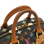 Louis Vuitton Monogram Multicolor Tourville Handbag Noir Black Gold — view 4