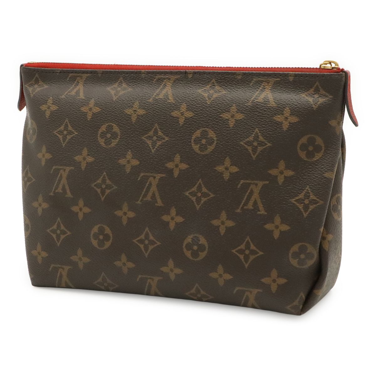 Louis Vuitton Monogram Pallas Beauty Case Makeup Pouch Multi Clutch Cerise — view 2