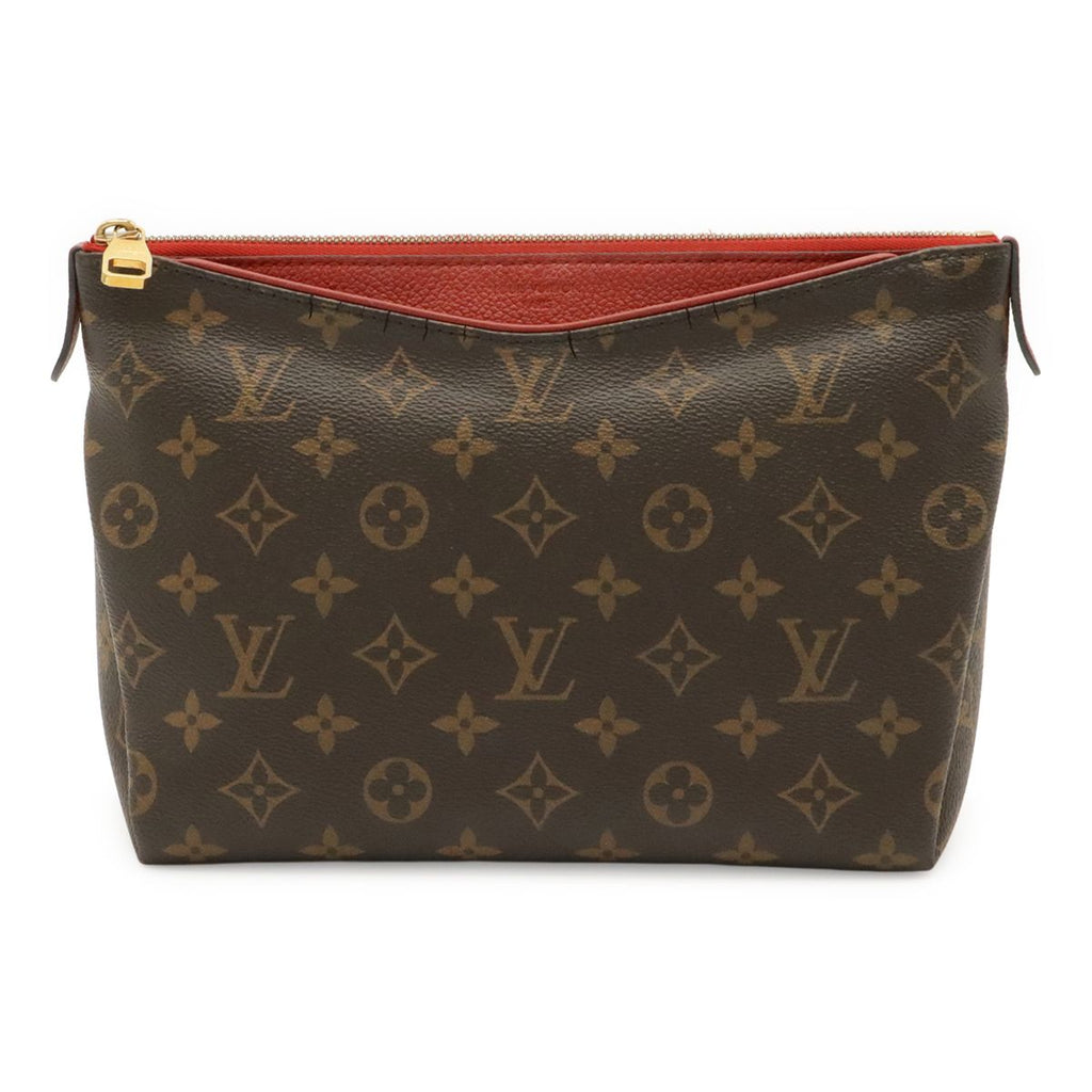 Louis Vuitton Monogram Pallas Beauty Case Makeup Pouch Multi Clutch Cerise