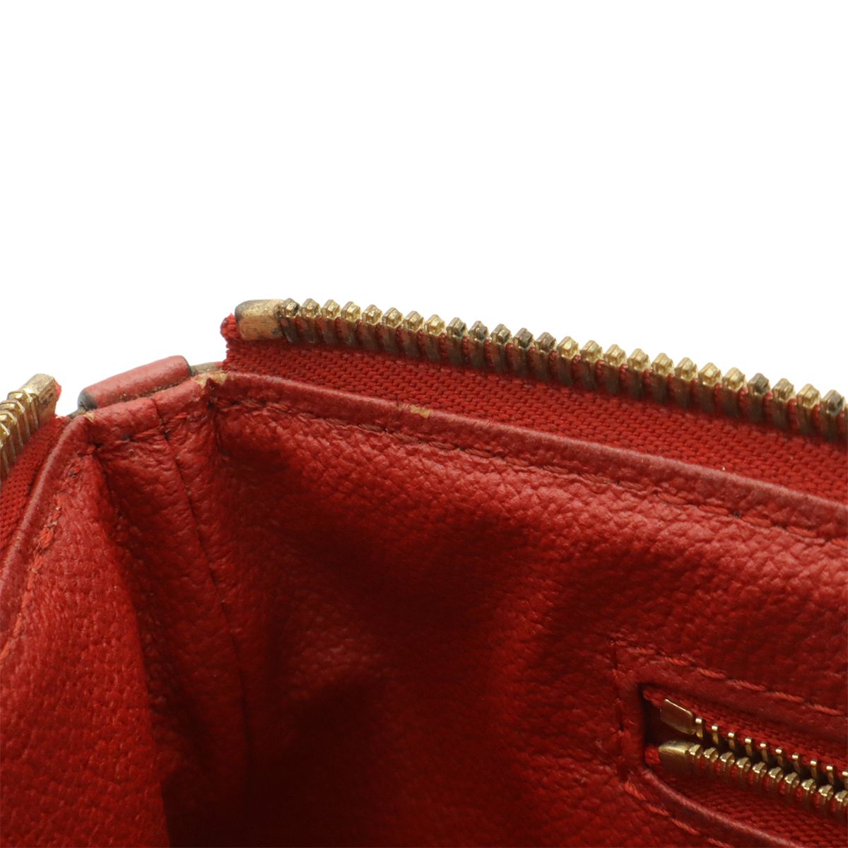 Louis Vuitton Monogram Pallas Beauty Case Makeup Pouch Multi Clutch Cerise — view 7
