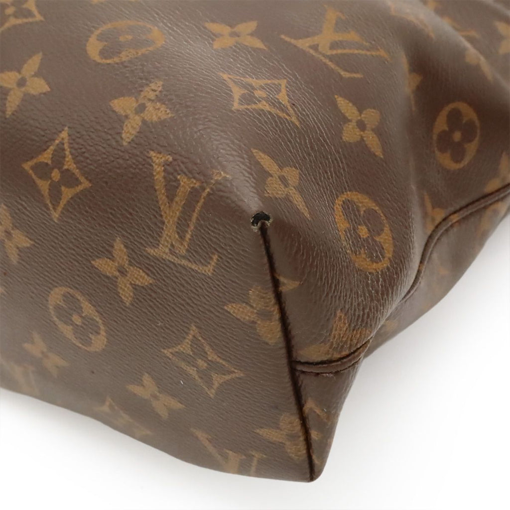 Louis Vuitton Monogram Macassar 7 DW Business Briefcase Document Purse Tote Bag — view 3