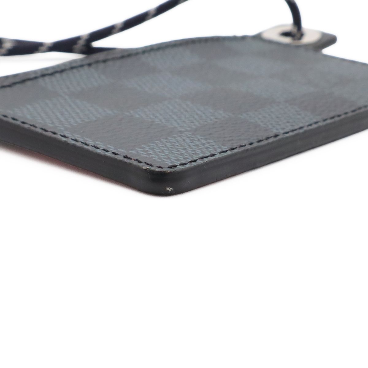 Louis Vuitton Damier Ecobalt Line Card Holder Code America's Cup Case ID — view 3