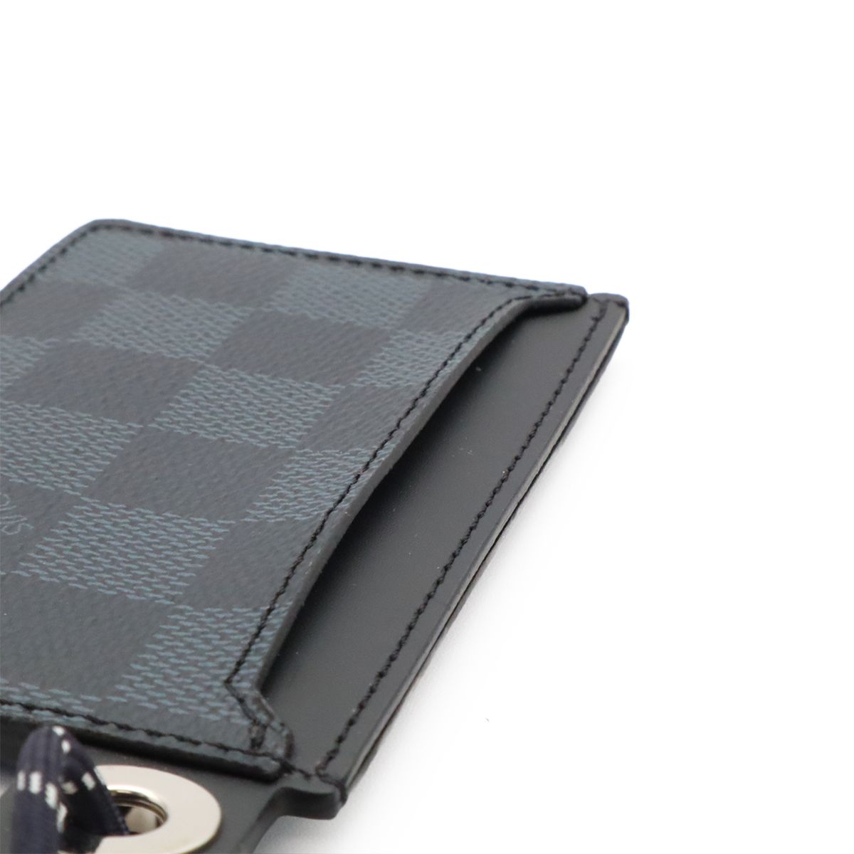 Louis Vuitton Damier Ecobalt Line Card Holder Code America's Cup Case ID — view 7