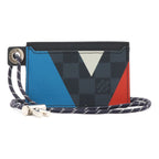 Louis Vuitton Damier Ecobalt Line Card Holder Code America's Cup Case ID