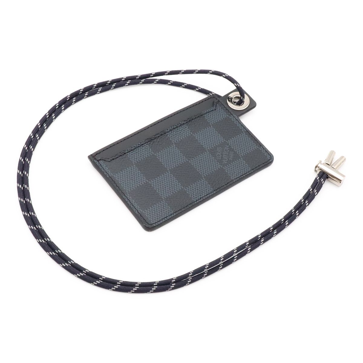 Louis Vuitton Damier Ecobalt Line Card Holder Code America's Cup Case ID — view 2