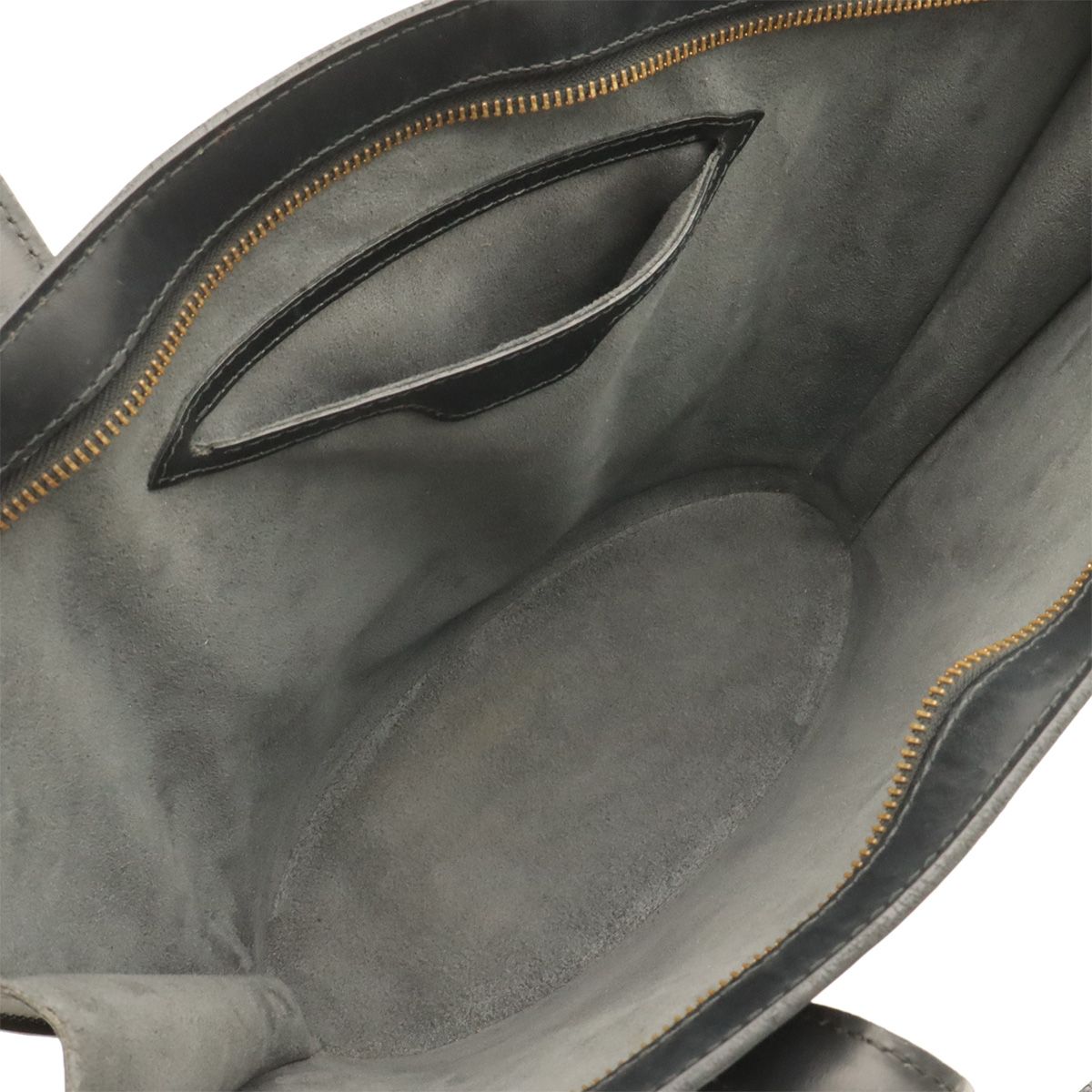 Louis Vuitton Epi Saint Jacques Tote Bag Leather Noir Black — view 6