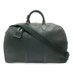 Louis Vuitton Taiga Kendal PM Boston Bag Purse 2-Way Epi Sea Green