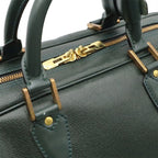 Louis Vuitton Taiga Kendal PM Boston Bag Purse 2-Way Epi Sea Green — view 5
