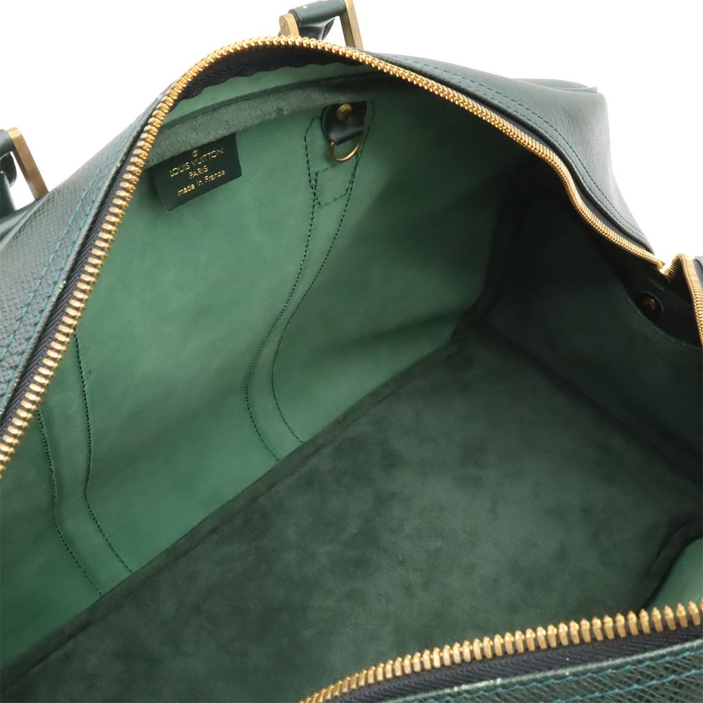 Louis Vuitton Taiga Kendal PM Boston Bag Purse 2-Way Epi Sea Green — view 6
