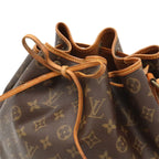 Louis Vuitton Monogram Noe Shoulder Bag Semi Drawstring Malletie — view 4